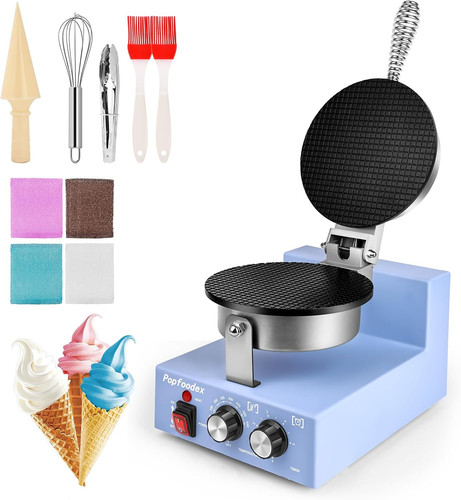 Commercial waffle cone maker - cone,